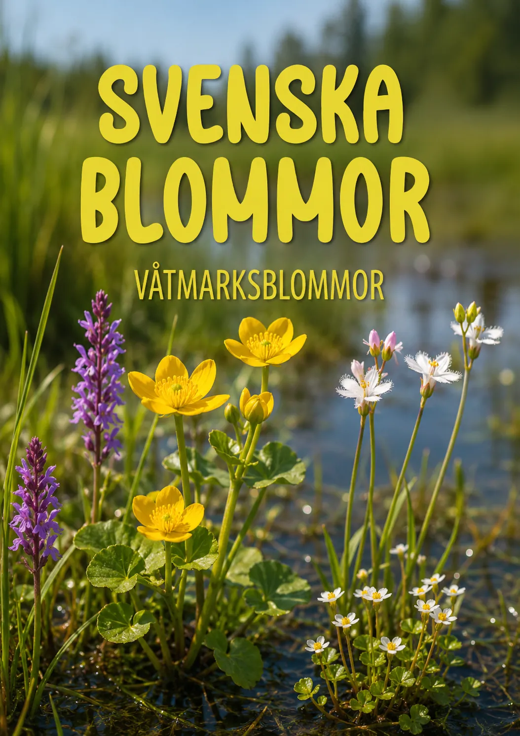 Svenska Blommor – Våtmarksblommor