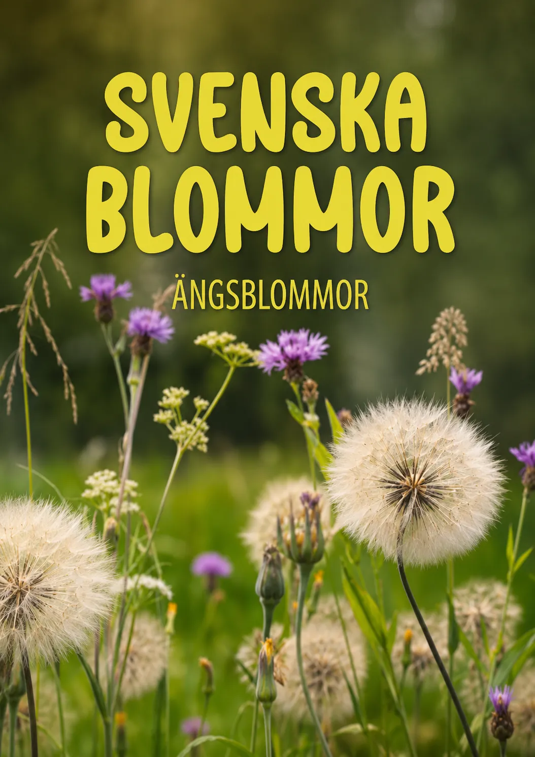 Svenska Blommor – Ängsblommor